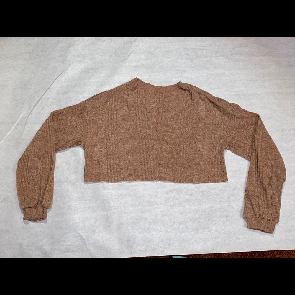 SHEIN cropped soft sweater